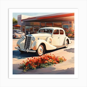 Mercedes Benz Art Print