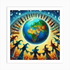 World Around Us Art Print