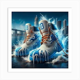 Detroit Lions 1 Art Print