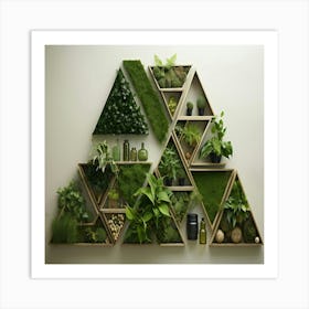 Moss Wall Art Art Print