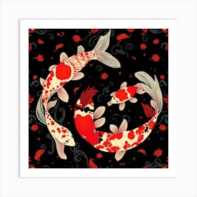 Koi Fish 91 Art Print