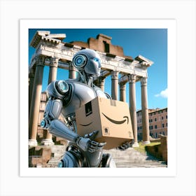 Amazon's AI called Olympus Art Print