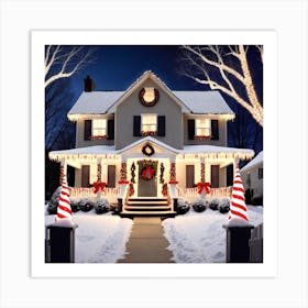 Christmas Decorations 7 Art Print