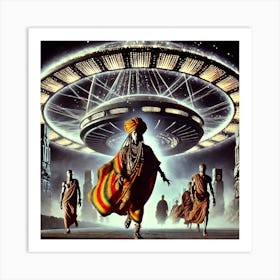 Nubians From Outer Space Art Print