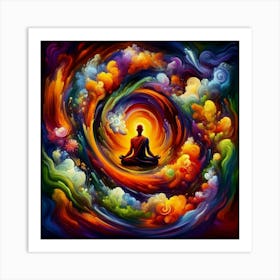 Meditation Art Print