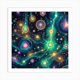 Nebula Art Print