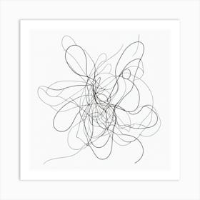 Abstract Drawing Art Print