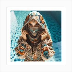 Muslim Girl 1 Art Print