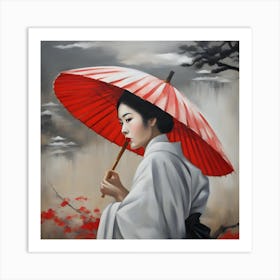 Geisha 2 Art Print