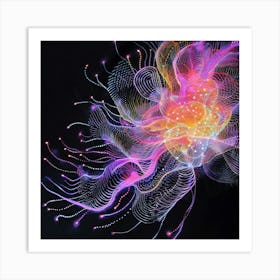 Abstract Fractals Art Print