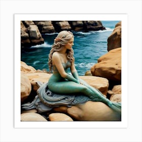 Mermaid 11 Art Print