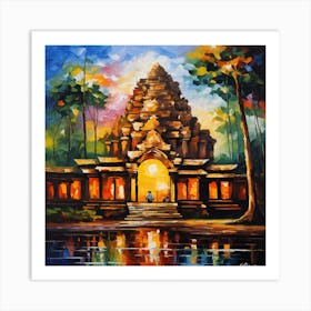 Angkor Temple Art Print