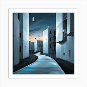 Cityscape 1 Art Print