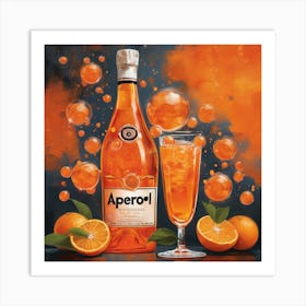 Aperol Wall Art Inspired By Image 3 Art Print