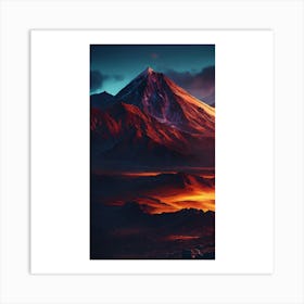 Mountain Landscape 4 Art Print