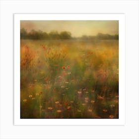 Field Of Poppies Art Print