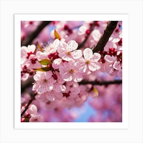 Cherry Blossoms Photo Art Print