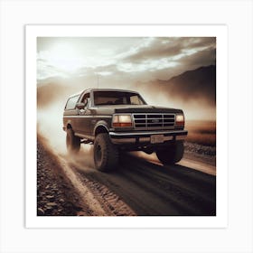 Ford Bronco 1 Art Print