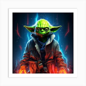 Star Wars Yoda 1 Art Print