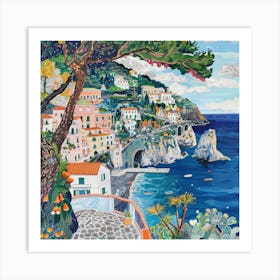 Fragrances of the Amalfi Coast Series 2 Art Print