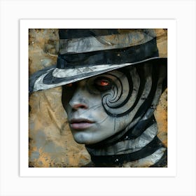 Man With A Hat Art Print