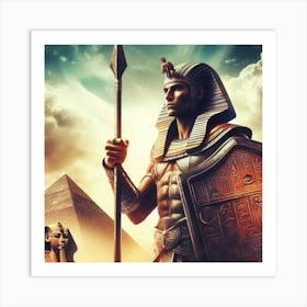 Egyptian Warrior Art Print