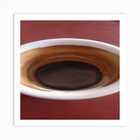 Coffee In A Bowl Art Print