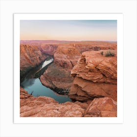 Horseshoe Bend Art Print