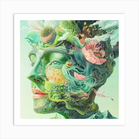 Flora And Fauna 3 Art Print