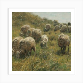 Sheeps 222 Art Print