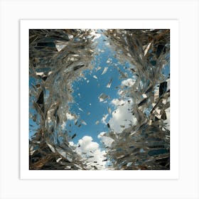 'Shattered Glass' Art Print