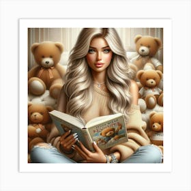 Teddy Bears 15 Art Print