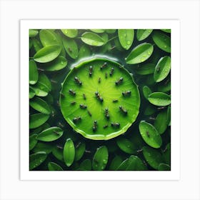 Ants On A Leaf Art Print