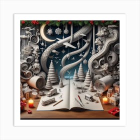 Christmas Tree 3 Art Print