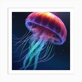 Jellyfish Art Print