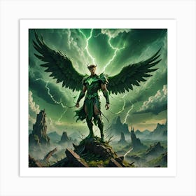 Angel Warrior Art Print