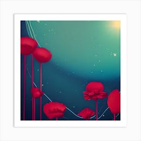 Poppy Perfect (1) Art Print