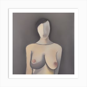 Nude Woman 1 Art Print
