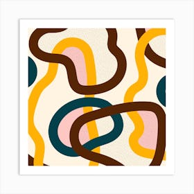 Abstract 2 Square Art Print