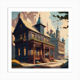 Historic Architecture Art Print