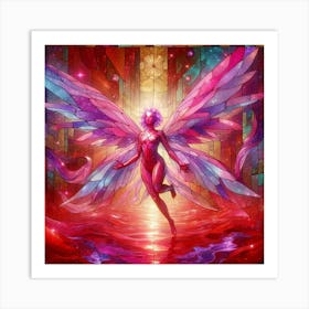 Angel Of The Sun Art Print