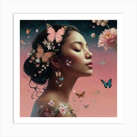 Butterfly Dream Art Print