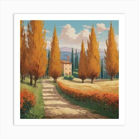 A Dreamy Landscape Art Print