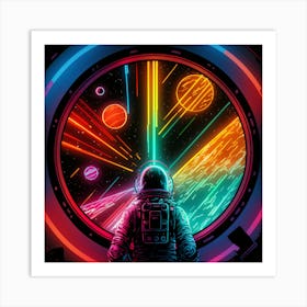 Space Art Art Print