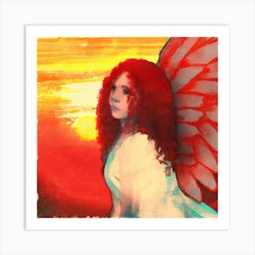 Angel Wings 2 Art Print