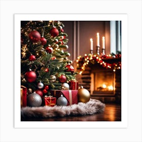 Christmas Tree 27 Art Print