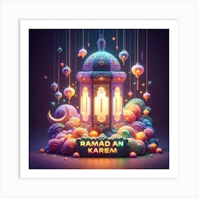 Ramadan Kareem 3 Art Print