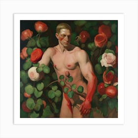 'The Roses' - Alessandro Solario Art Print