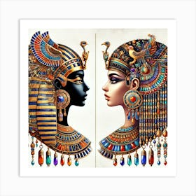 Egyptian Women 3 Art Print