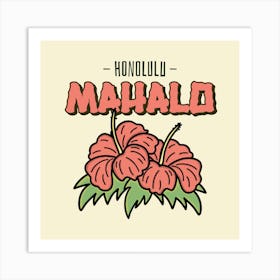 Hawaiian Hibiscus Art Print